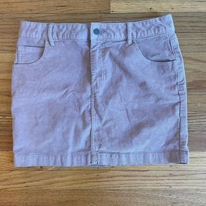 Urban Outfitter BDG easy Corduroy Skirt Size 4 Soft Pink